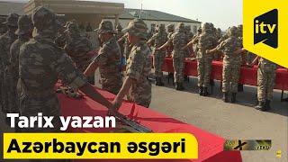 Tarix yazan Azərbaycan əsgəri, bayramın mübarək!