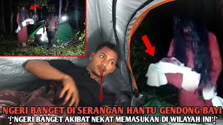 Camping horoR sangaT mengerikaN melihat Sosok wanita Melayang Membawa bayi sAmbil Menangis