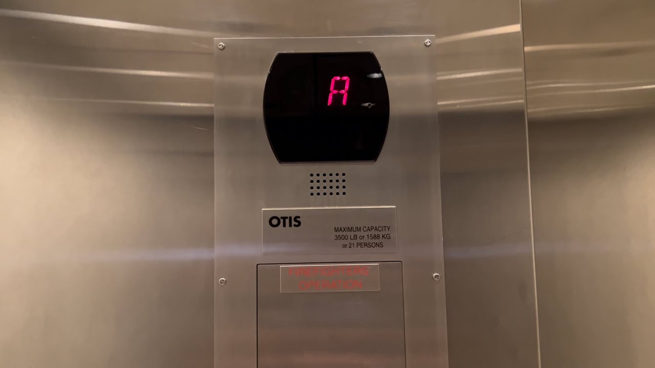 Otis Series 5 Hydraulic Elevator At Dreyfuss Academic Building Fdu