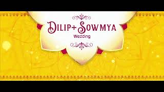 Manthena Dilip varma and Sowmya Wedding - Part1