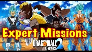 All Expert Missions \u0026 Moves in Dragon Ball Xenoverse 2