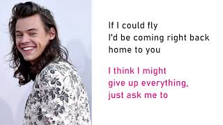 SING WITH ONE DIRECTION - If I could fly