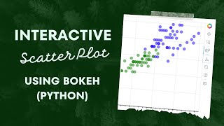 Interactive Scatter Plot Using Python Bokeh