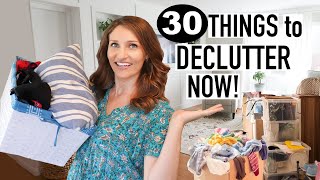 30 Things To Declutter Today!