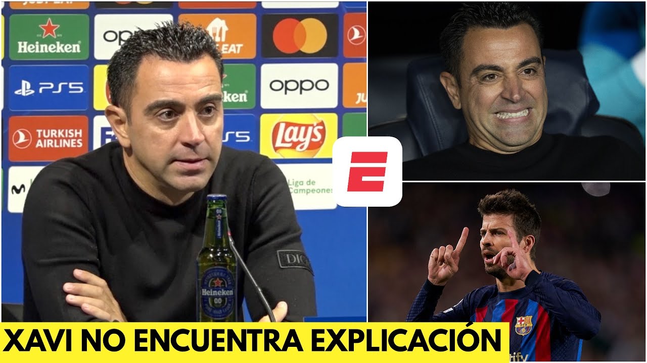 XAVI, MUY MOLESTO Tras El Empate 3-3 Del BARCELONA Vs INTER En ...