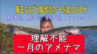 2025年理解不能？今年1月のアメリカナマズ釣り！？普通に釣れる？やはり大型メイン？いやいや回遊系の50～も釣れる。。、。ようするに今年は早々釣れるんですよ＾＾。