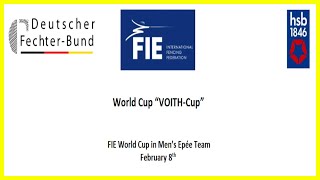 Heidenheim Mens Epee Team Day 02 Piste Yellow