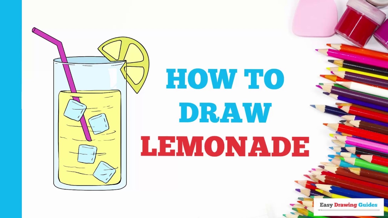 Pink Lemonade Drawing Easy At Lola Goll Blog