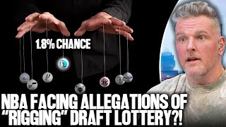 NBA Being Called Out After "Rigged" Draft Lottery | Pat McAfee Show