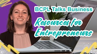 BCPL Talks Business: Resources for Entrepreneurs