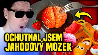 Ochutnal jsem JAHODOVÝ MOZEK 😂 a MÁM VŠECHNY BOTY z MEKÁČE!