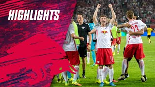 RB Leipzig feiert den ersten Bundesliga-Sieg: Leipzig - Dortmund 1:0 | RBL-Highlights