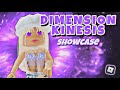 DIMENSIOKINESIS SHOWCASE | The Kinetic Abilities | ROBLOX 💜🦹🏻‍♀️