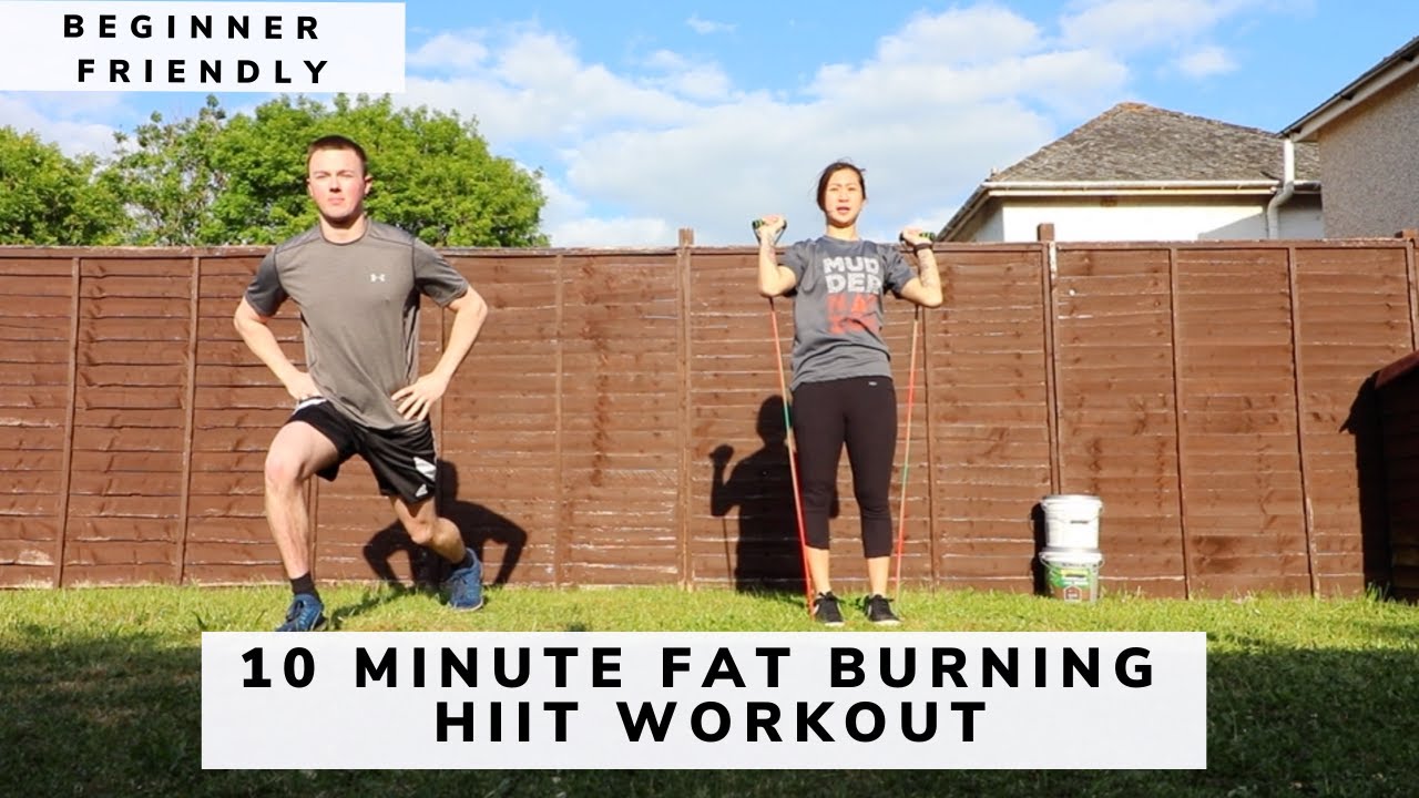 10 Min Full Body | Fat Burning HIIT Workout - YouTube