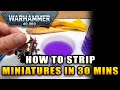 How to Strip Painted Miniatures Cheap and Fast