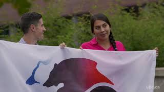 Raising the Okanagan Nation Alliance Flag