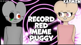 record red meme|Piggy|