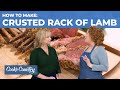 How to Make Crumb-Crusted Rack of Lamb