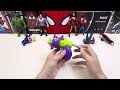 Marvel Toys unboxing  Spider Man Toy Gun, Hulk, Annihilator Friend Magical Review  ASMR Toys