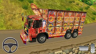 سائق شاحنة محاكاة نقل البضائع الهندي - محاكي القيادة - العاب سيارات - ألعاب أندرويد