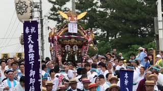 浜降祭 2019 本村八坂神社 西浜入場