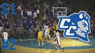 Growing Pains.. DAMN! | Ep 2 Central Connecticut Dynasty | NCAA Basketball 10 (March Madness Legacy)