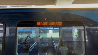 Miami Metrorail 🟠Orange Line🟠 from Miami International Airport to Dadeland South