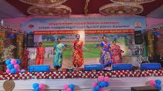 Tamil 90's hits girls group  dance mass performance