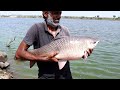 unbelievable fishing 8kg rohu fish catching with single hook big rohu fish catching tiqunics