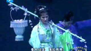 Chinese Yueju Opera-Dream of Red Chamber-黛玉葬花.flv