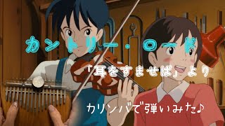 「耳をすませば」より「カントリー・ロード」“Misaカリンバセレクション〜スタジオジブリ名曲集〜” #華やかカリンバ　弾いてみた♪