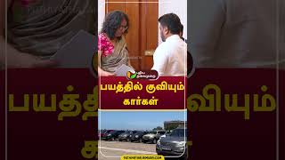 பயத்தில் குவியும் கார்கள்; காரணம் என்ன? #shorts #srilanka #car