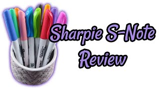 Sharpie S-Note Review Marker Highlighters