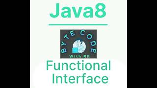 Java8::Functional Interface #youtube #trending #viral #java #java8 #functionalinterfaces