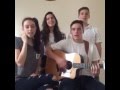 Dani Cimorelli, Lauren Cimorelli, and Friends Singing 