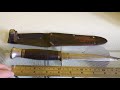 restored vintage william rogers i think combat commando style knife