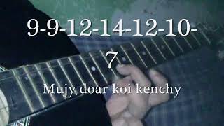 Yeh Shaam Mastani Guitar Tabs | SINGLE STRING | Ki