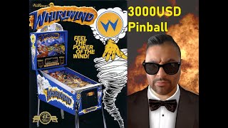 Just bought a 3000 USD Williams Whirlwind Pinball machine, lets check it out