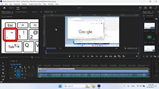 Tilde ~ key doesn't maximize screen in Adobe Premiere Pro 2024??