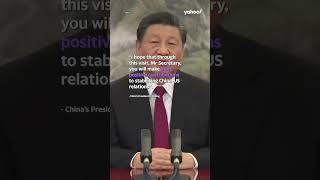 What happened at Blinken and Xi’s Beijing meeting? | #yahooaustralia #shorts