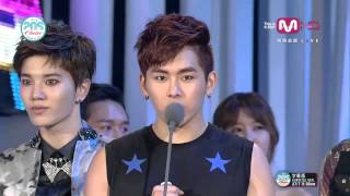 130718 Mnet 20's Choice : Infinite - Best Global Touring Artist Award