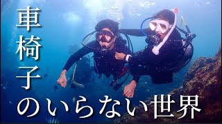 【沖縄でダイビングしたい方へ】全て見せます！障害者ダイビング体験の全貌とその魅力とは？【青の洞窟】