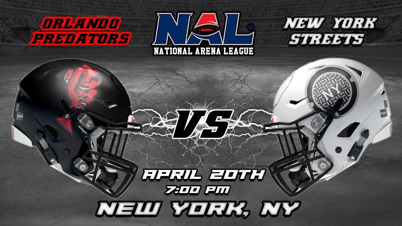 Orlando Predators Vs New York Streets - YouTube