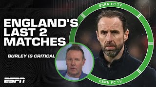 Craig Burley CRITICAL of England & Southgate in last 2 matches vs. Brazil & Belg