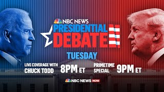 First Presidential Debate Of 2020 Election | NBC News NOW