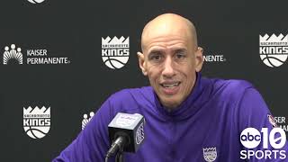 Kings coach Doug Christie on Sacramento's offensive struggles in 105-89 loss to LA Clippers