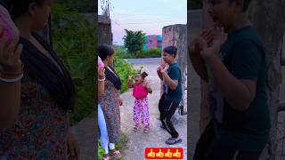 Scary Prank Backfires | Reacts mom son and Daughter #shorts #viral #funny #prank #comedy