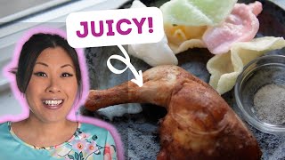 the juiciest chinese fried chicken recipe | air fryer | copycat | 炸子雞