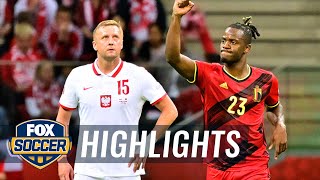 Poland vs. Belgium Highlights | UEFA Nations League | FOX Soccer