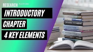 Thesis Introductory Chapter: How to create one